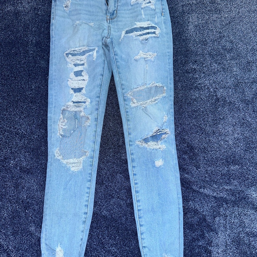 American Eagle Light Blue Women's Jeans